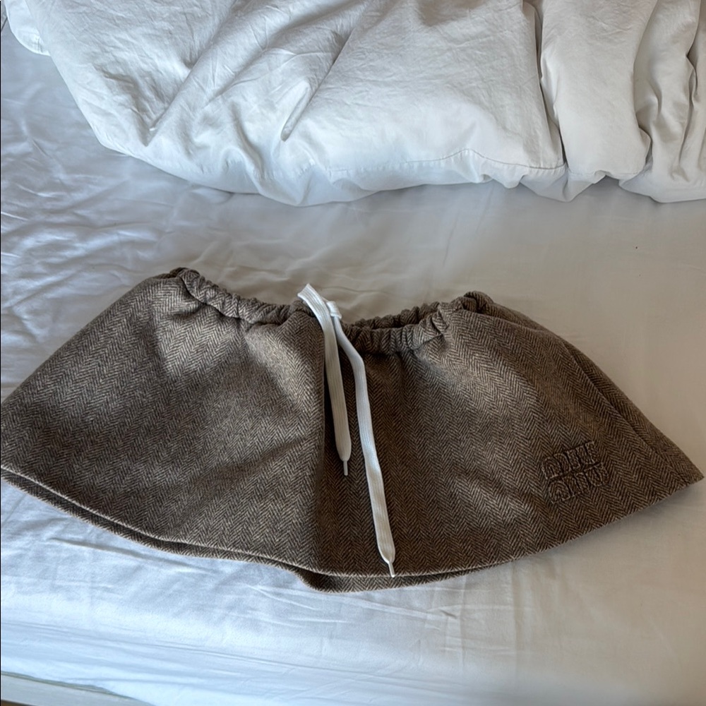 Miu miu Wool Skirt